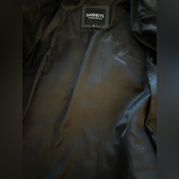 Barneys Originals Clara Black Napa Leather Moto Jacket | Small | Indie Sleeze - Picture 15 of 15